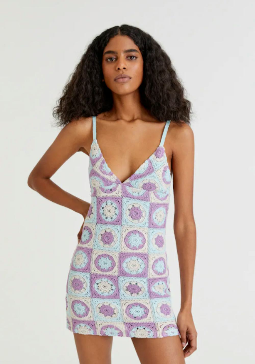 Strappy Crochet Dress