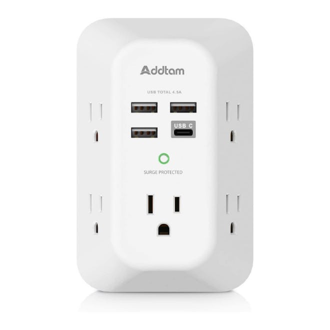 Addtam USB Outlet Extender