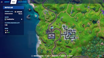 fortnite week 4 alien artifact location 1 map