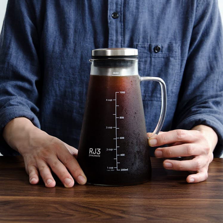 ovalware Airtight Cold Brew Iced Coffee Maker