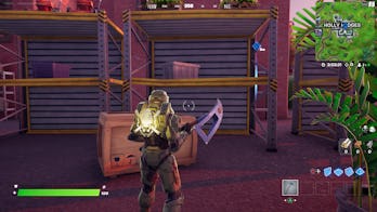 fortnite week 4 alien artifact location 1 gameplay