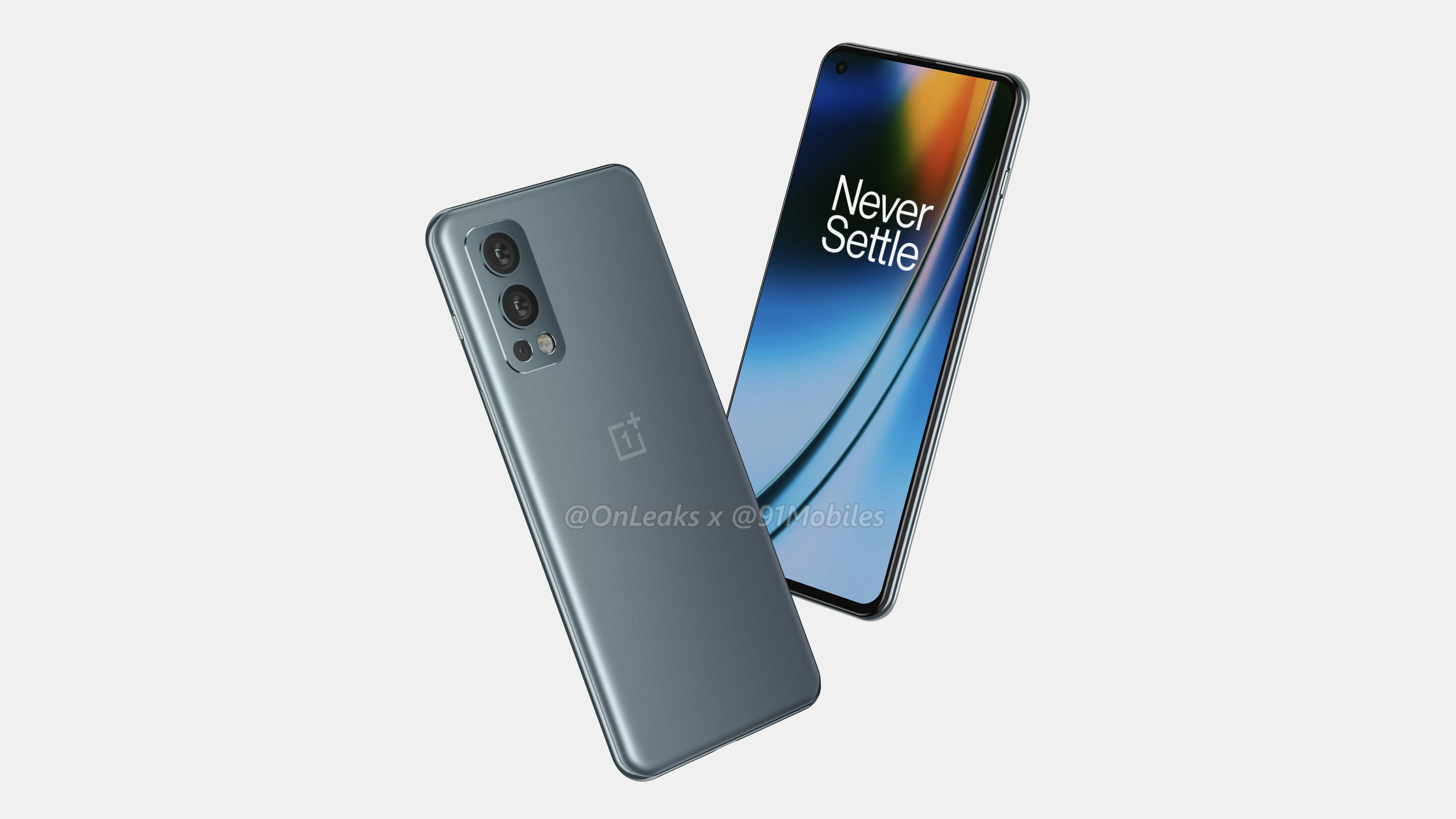 OnePlus Nord 2 leaked renders by OnLeaks and 91mobiles. Announcement on July 9. Price. Release date.