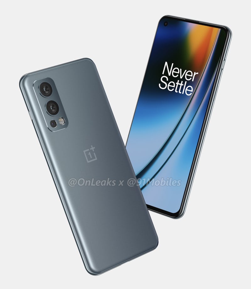 OnePlus Nord 2 leaked renders by OnLeaks and 91mobiles. Announcement on July 9. Price. Release date.