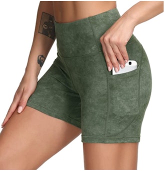 Dragon Fit High Waist Workout Shorts 