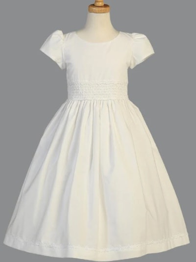 White Cotton Dress