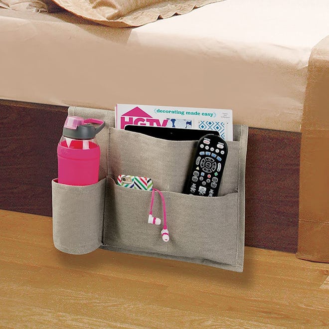 mDesign Bedside Storage Organizer