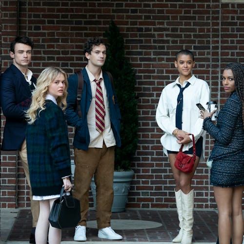 The cast of the Gossip Girl reboot via the HBO Max press site
