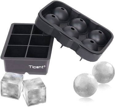 Ticent Ice Cube Trays (Set of 2)