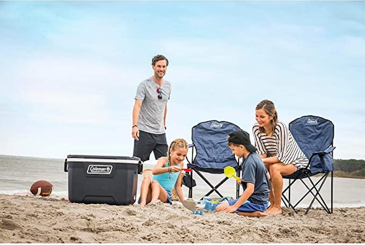 Coleman Camping Chair with Built-in 4 Can Cooler