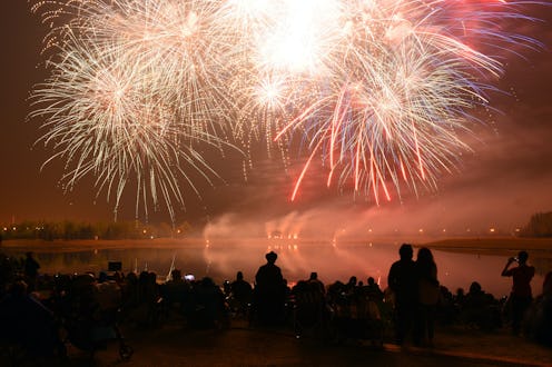 25 Instagram caption ideas for Fourth of fireworks photos.