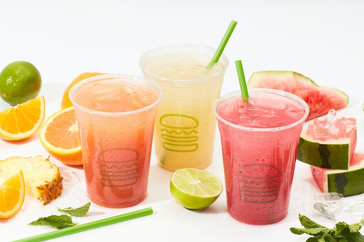 Shake Shack's summer 2021 menu includes refreshing sips like non-alcoholic margaritas and mojitos.