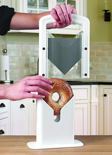 Hoan The Original Bagel Guillotine Universal Slicer