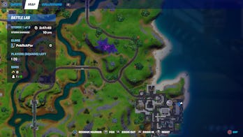 fortnite week 4 alien artifact location 3 map