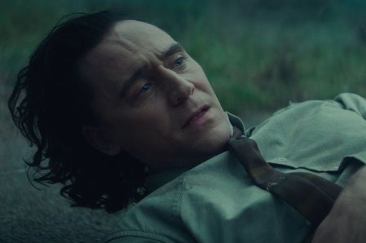 Tom Hiddleston as Loki in 'Loki's first mid-credits sequence