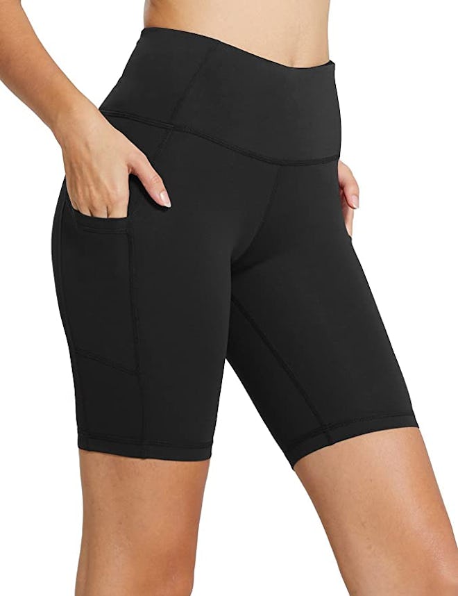 BALEAF Women's High-Waist Biker Shorts