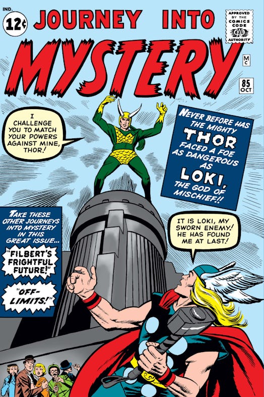 Loki debuted in the Marvel Comics nearly 60 years ago. Photo via Marvel