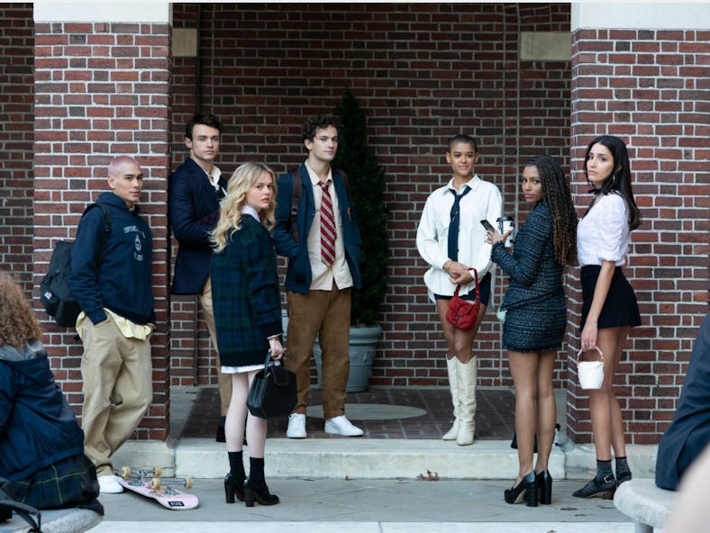 Cast of HBO Max's 'Gossip Girl' reboot in costume