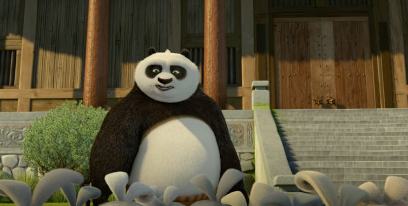 Jack Black lends his voice to 'Kung Fu Panda.'