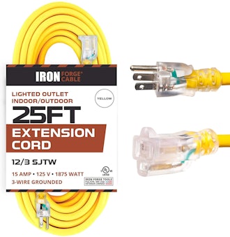 Iron Forge Cable Extension Cord (25 Feet)