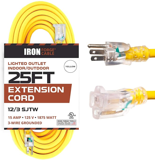 Iron Forge Cable Extension Cord (25 Feet)