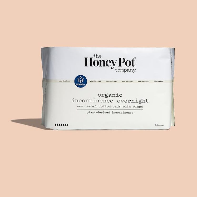 Organic Non-Herbal Incontinence Overnight Pads with Wings