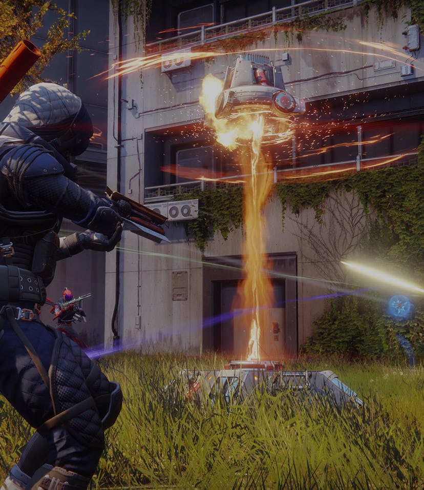 A screenshot of PVP play in Destiny 2