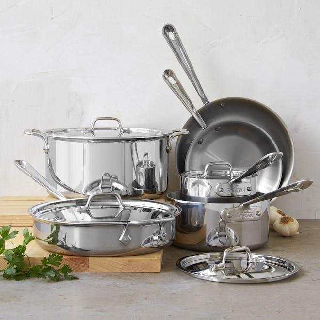 D3 Stainless Steel 10-Piece Set