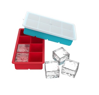 Vremi Large Silicone Ice Cube Trays (2-Pack)