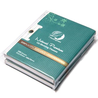 Natural Bamboo Charcoal Oil Absorbing Tissues 