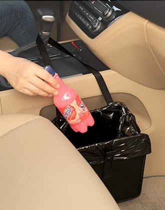 KMMOTORS Foldable Car Garbage Can