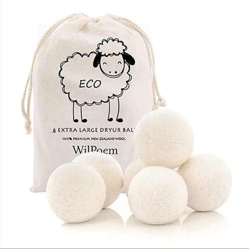 WilPoem Nature Wool Dryer Balls