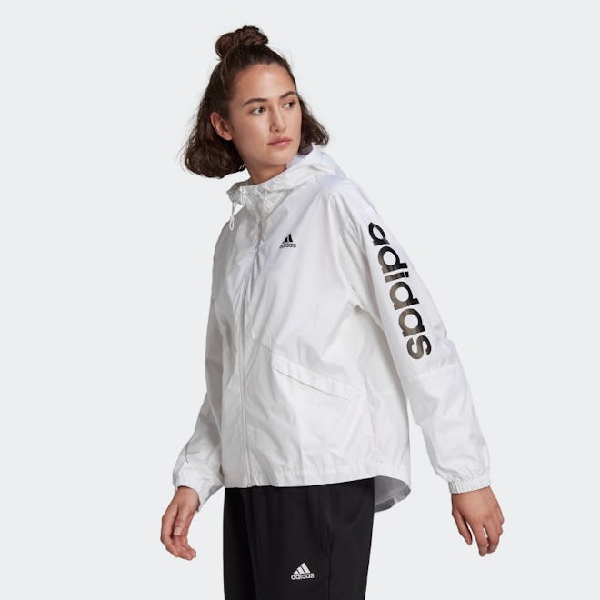 Essentials Oversize Logo Windbreaker