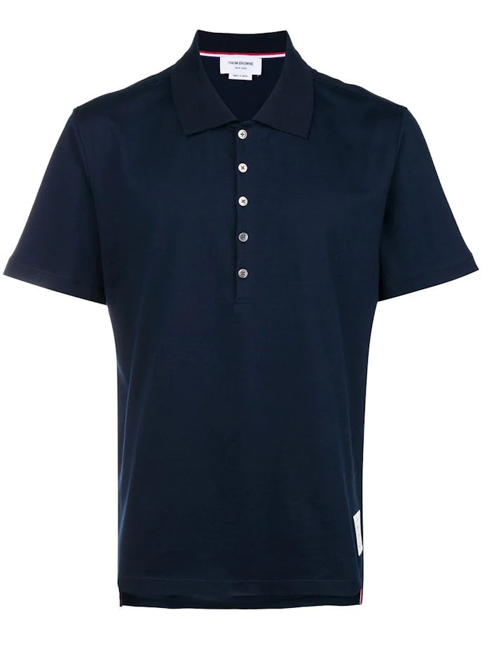 Thom Browne Button Polo