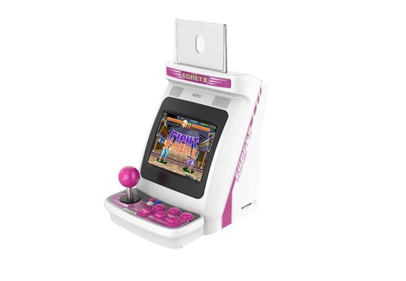 The Egret Mini II miniature arcade cabinet from Taito. Video games. Gaming. Game consoles. Retro gam...