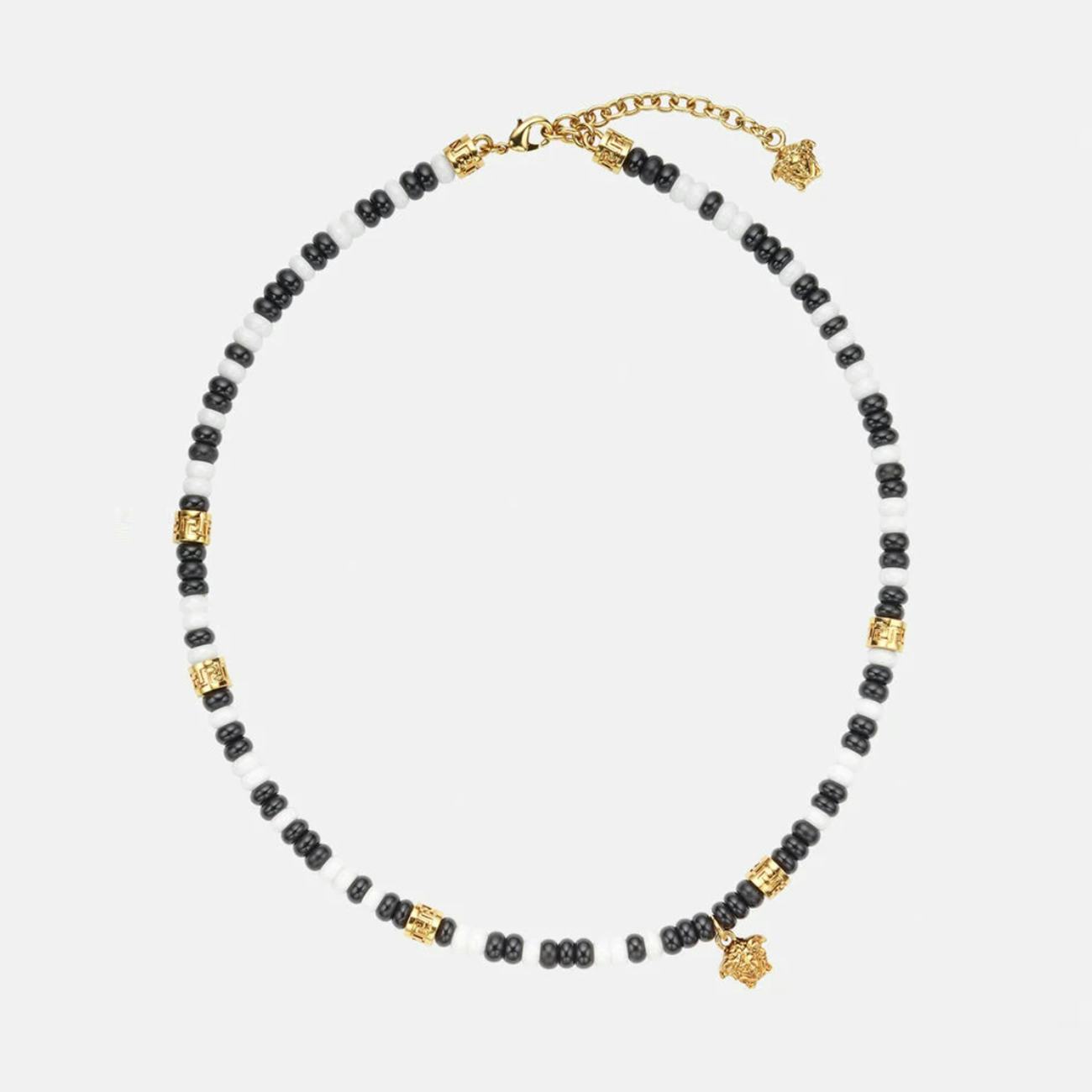 Versace Medusa Beaded Necklace