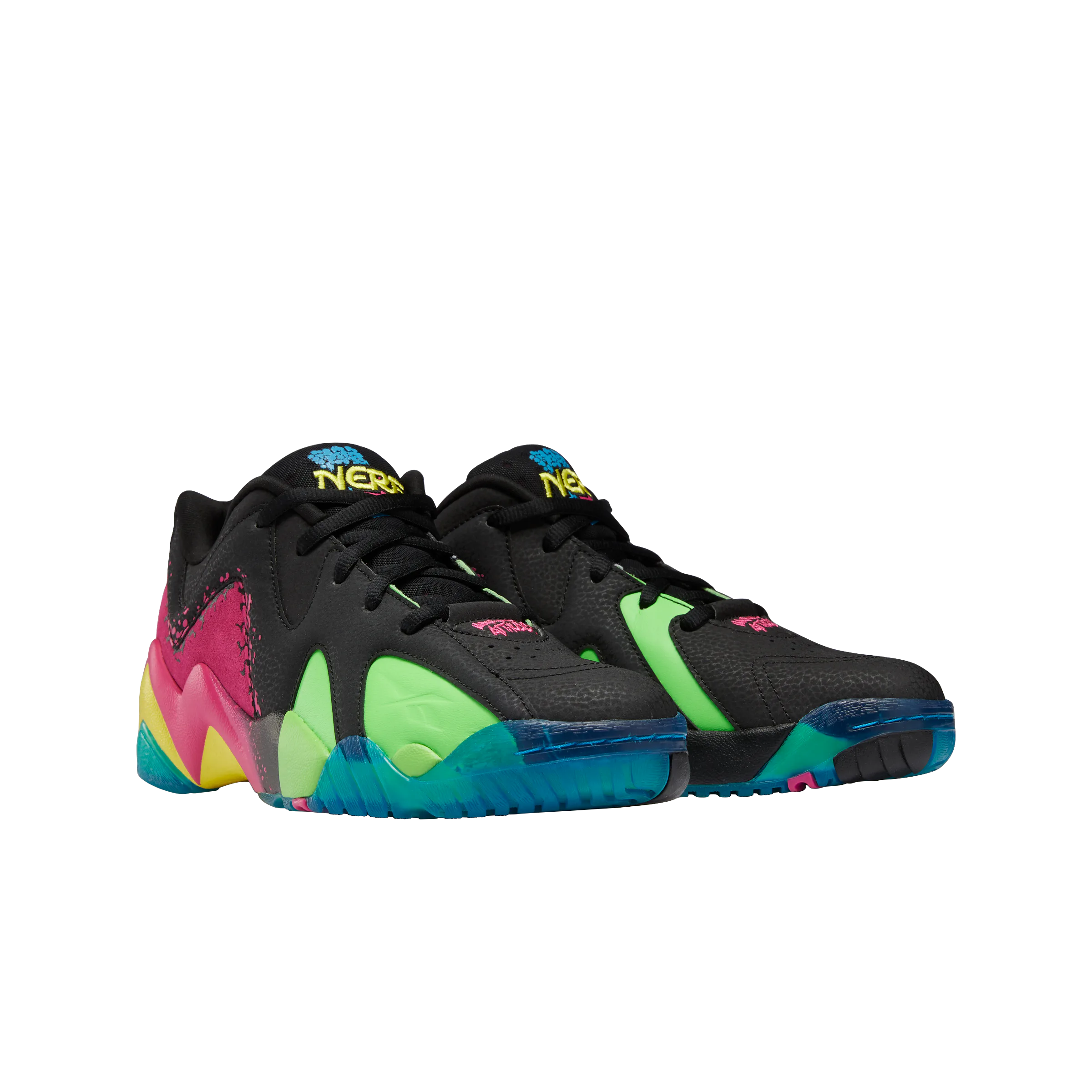 Reebok's NERF sneakers are a so bright, so colorful, and so amazing