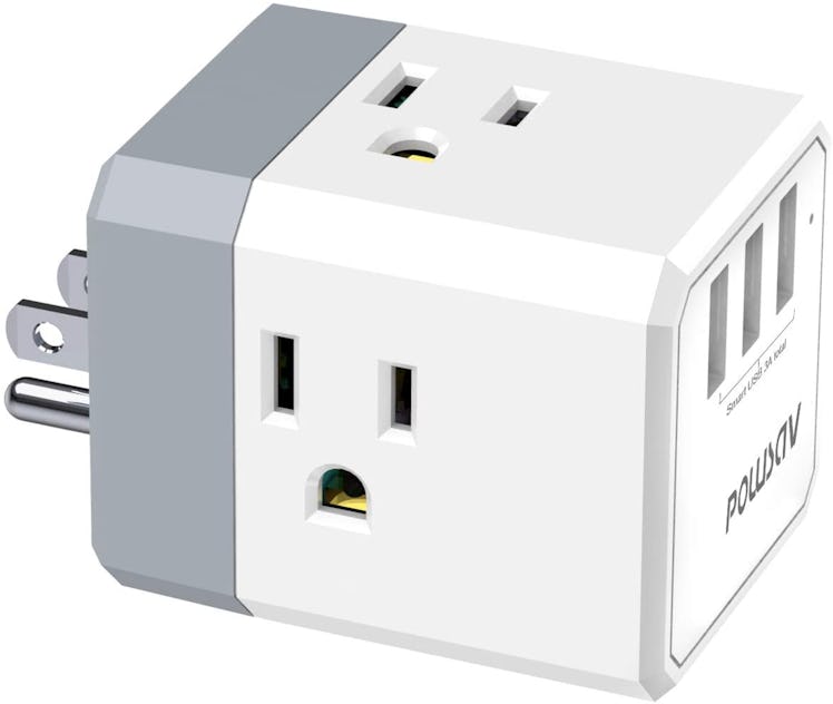 POWSAV Multi Plug Outlet Cube