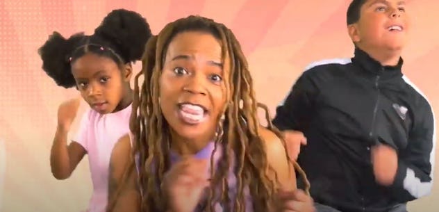 Divinity Roxx's music video for 'Ready, Set, Go!' is available on YouTube.  