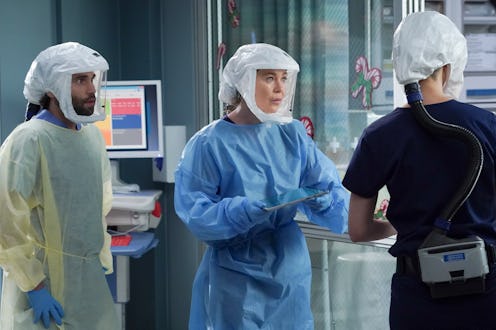 Ellen Pompeo as Meredith Grey in the 'Grey's Anatomy' Season 17 finale via ABC's press site