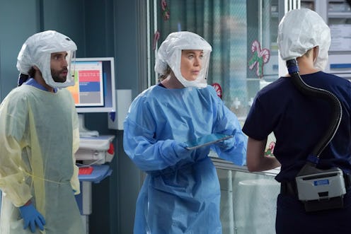 Ellen Pompeo as Meredith Grey in the 'Grey's Anatomy' Season 17 finale via ABC's press site