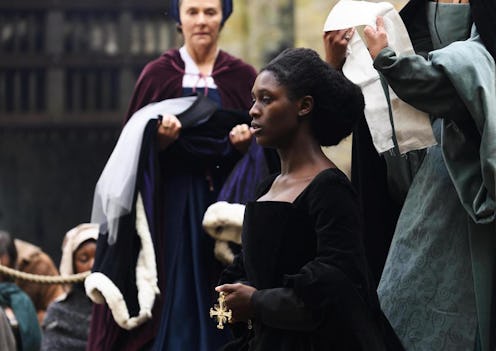 Lady Anne Shelton (played by Amanda Burton)Anne Boleyn (played by Jodie Turner-Smith)