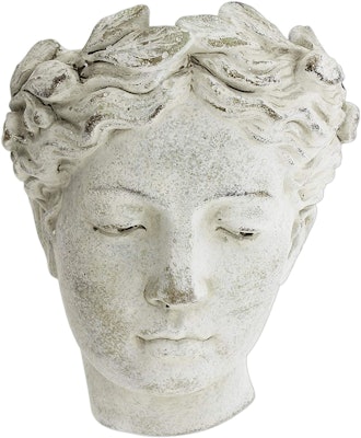Distinctive Designs Wall-Mounted Greek/Roman Style Female Statue Planter 