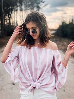 Asvivid Off Shoulder Blouse