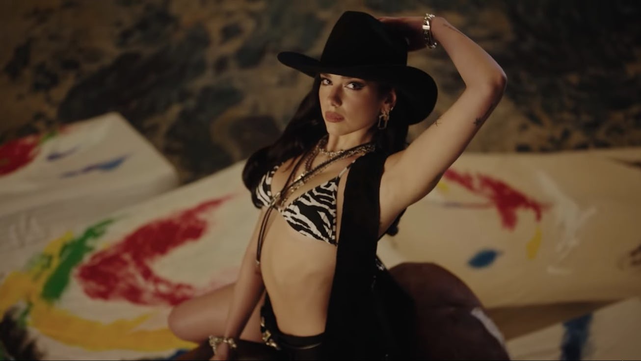 A still from "Love Again."