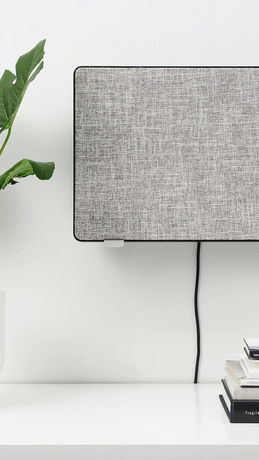 An IKEA speaker. Home goods. Design. Interior design.