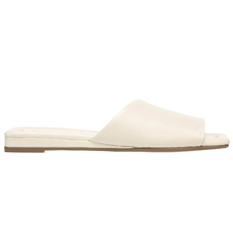 Bordo Sandal in Cream Leather