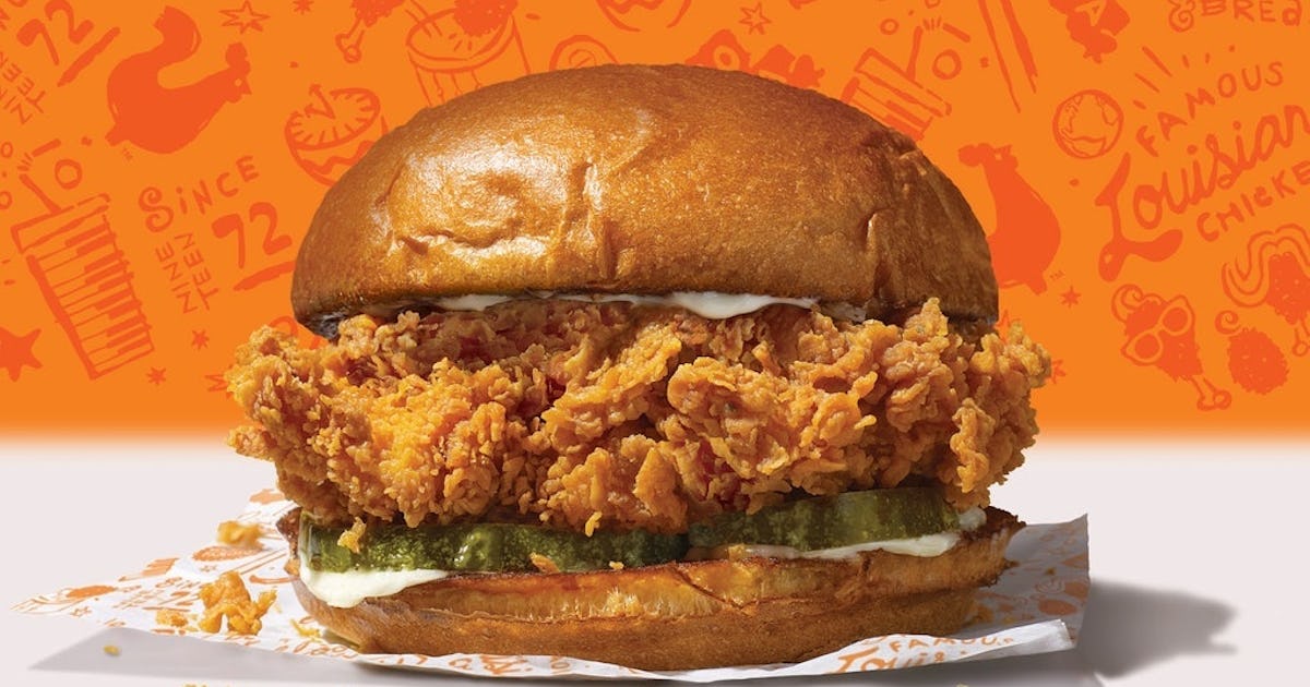 Popeyes' Free Chicken Sandwich Fridays For Summer 2021 Is Incred