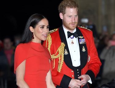 Prince Harry and Meghan Markle at the function.