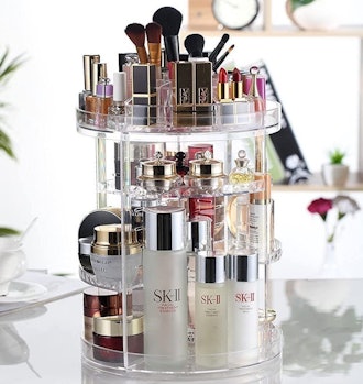 360 Degree Rotating Makeup Organizer