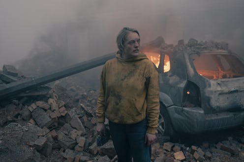 Elisabeth Moss in The Handmaid's Tale via Hulu Press Site